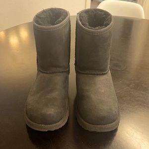 Youth UGGS in Black with scotch guard (water repellent)